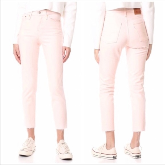 Levi's Denim - LEVI'S WEDGIE JEANS - LIGHT PINK - SIZE 25
